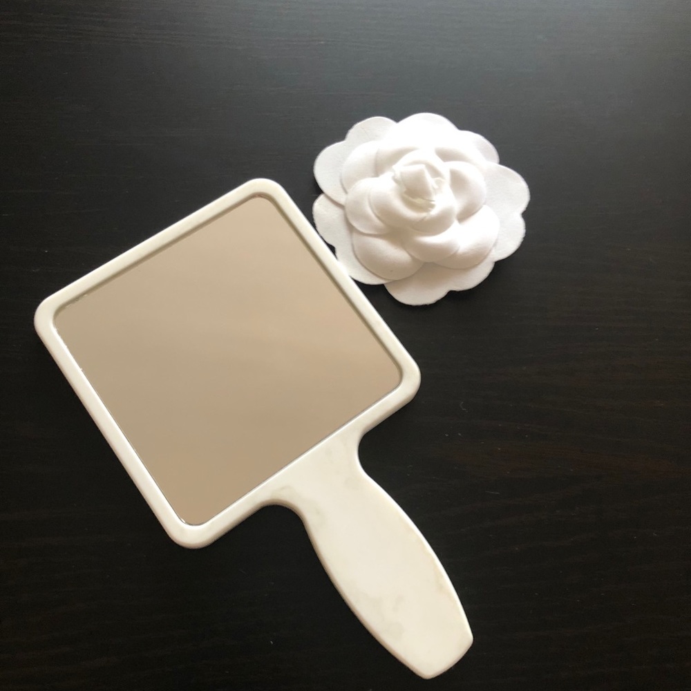 Chanel Handhelds Mirror in White Acrylic